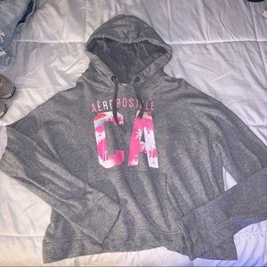Aeropostale cropped sweatshirt